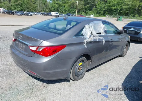 2012 Hyundai Sonata Gls из США, поврежденный, VIN 5NPEB4AC5CH392593